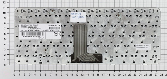 Клавиатура для ноутбука HP Compaq Presario B1200, B2200, 2210B, черная Клавиатура для ноутбука HP Compaq Presario B1200, B2200, 2210B, черная