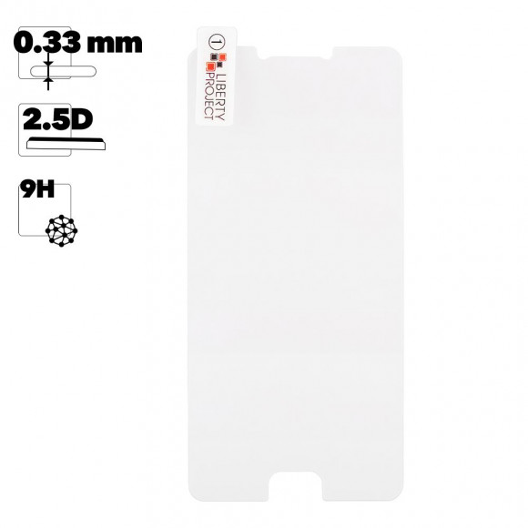 Защитное стекло "LP" для Asus ZenFone 4 Max (ZC520KL) Tempered Glass 0.33 мм, 2.5D, 9H (ударопрочное)