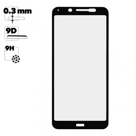 Защитное стекло для Huawei Honor 7A Full Glue Original Glass 11D 0, 3 мм (фиолетовая подложка)