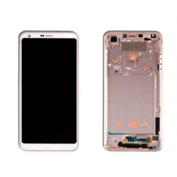 Дисплей LG H870DS (G6)+тачскрин (белый)