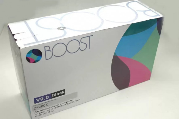 Картридж Boost для HP LJPM401/LJPM425 Black 6900 стр. (Boost) Type 9.0 CF280X PTCF280X
