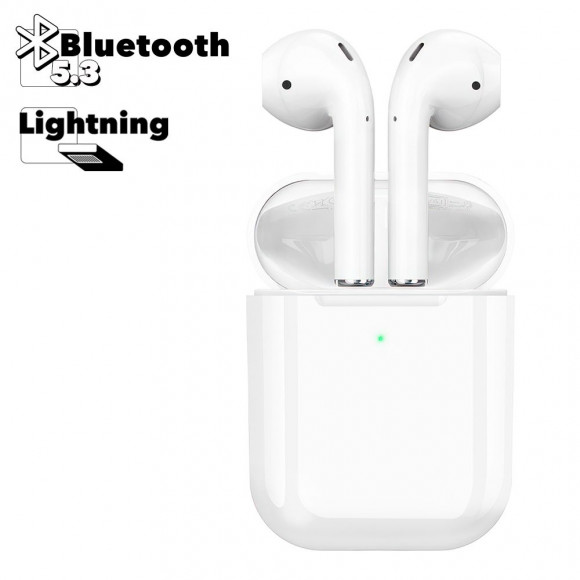 TWS Bluetooth гарнитура BOROFONE BW25 BT 5.3, вкладыши (белый)