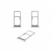 Держатель (лоток) SIM-карты для Samsung Galaxy Note 8 (N950F), розовый