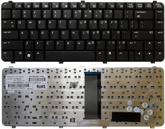 Клавиатура для ноутбука HP Compaq 510, 515, 610, 615, черная