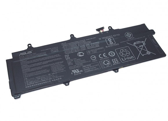 Аккумулятор (батарея) C41N1712 для ноутбука Asus GX501, 15.2В, 50Вт, черная (оригинал)