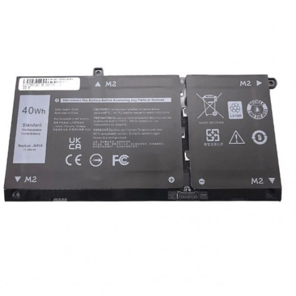 Аккумулятор (батарея) для ноутбука Dell Latitude 3410, 3510, Vostro 5300, 5401, 5501, (JK6Y6), 40Wh, 3500mAh, 11.25V
