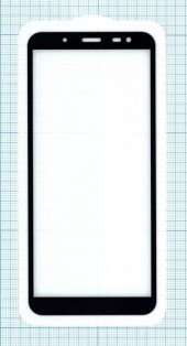 Защитное стекло Samsung Galaxy J6 2018 (J600F), черное