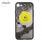 Защитная крышка "LP" для Apple iPhone 7, 8, Роза желтая (европакет)