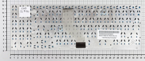 Клавиатура для ноутбука LG R500, S510, P1, S1, U4, белая Клавиатура для ноутбука LG R500, S510, P1, S1, U4, белая