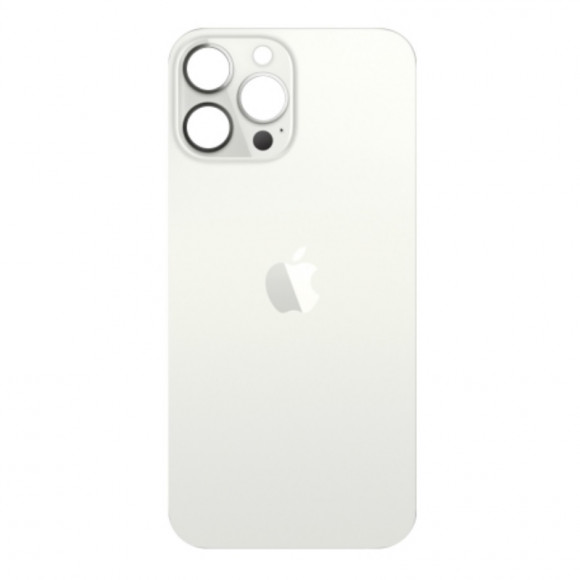 Задняя крышка (стекло) для iPhone 13 Pro (серебристая)