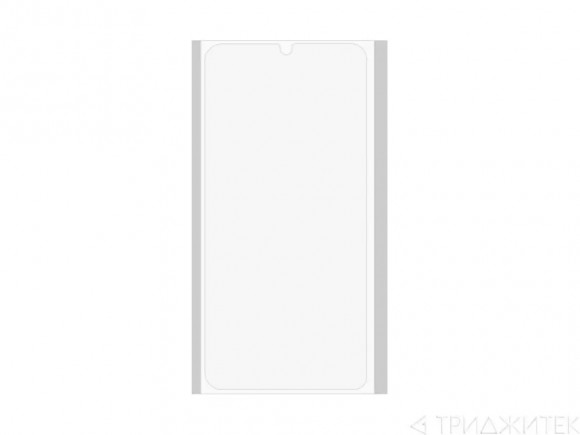 OCA пленка (клей) в листах для сборки модулей Samsung Galaxy A30 2019 (A305F)