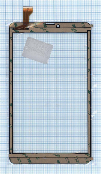 Сенсорное стекло (тачскрин) для Digma Plane 8550S 4G, черное Сенсорное стекло (тачскрин) для Digma Plane 8550S 4G, черное