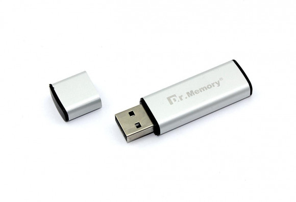 Флешка USB Dr.Memory 009 8GB, USB 2.0, серебристый