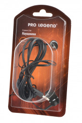 Наушники Pro Legend Lite PL5000 затычки, черные, 20-20kHz, 102#3dB, 32 Ом, шнур 1м, BL1 Наушники Pro Legend Lite PL5000 затычки, черные, 20-20kHz, 102#3dB, 32 Ом, шнур 1м, BL1