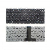 Клавиатура для ноутбука Acer Aspire ES1-132 черная без рамки