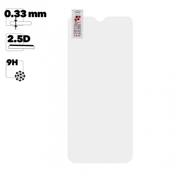 Защитное стекло "LP" для Oppo AX7 Tempered Glass 0.33 мм 9H (ударопрочное)
