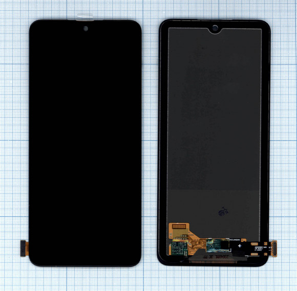 Дисплей для Xiaomi Poco X5 в сборе с тачскрином (TFT) черный