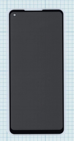 Защитное стекло Privacy "Анти-шпион" для Samsung Galaxy A21s (A217F)