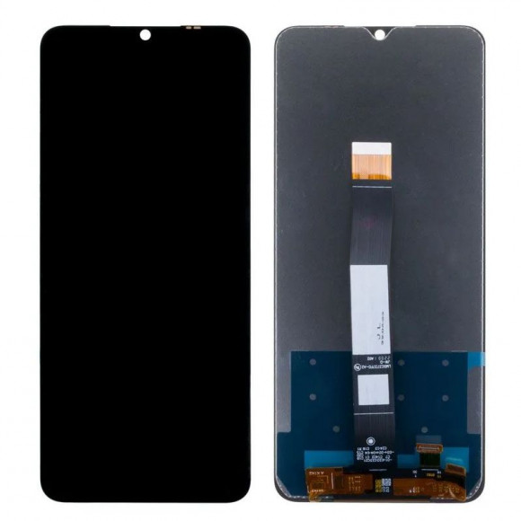 Дисплей для Xiaomi Redmi 10C/Poco C40 (220333QNY/220333QPG) в сборе с тачскрином Черный - OR