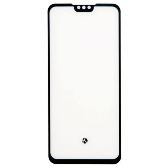 Защитное стекло Full Glue Premium Krutoff для Huawei Y9 2019, черный Защитное стекло Full Glue Premium Krutoff для Huawei Y9 2019, черный