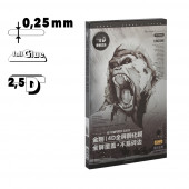 Защитное стекло для Apple iPhone 6, 6s WK Kingkong Series 4D Full Cover Curved Edge Tempered Glass, черное