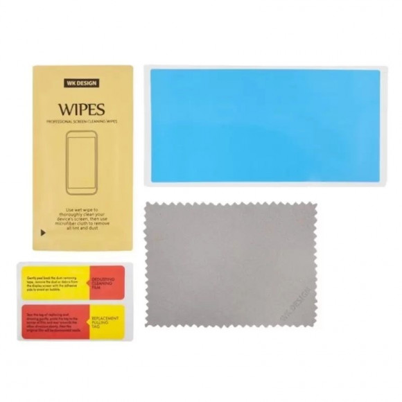 Защитное стекло для Apple iPhone 6, 6s WK Kingkong Series 4D Full Cover Curved Edge Tempered Glass, черное