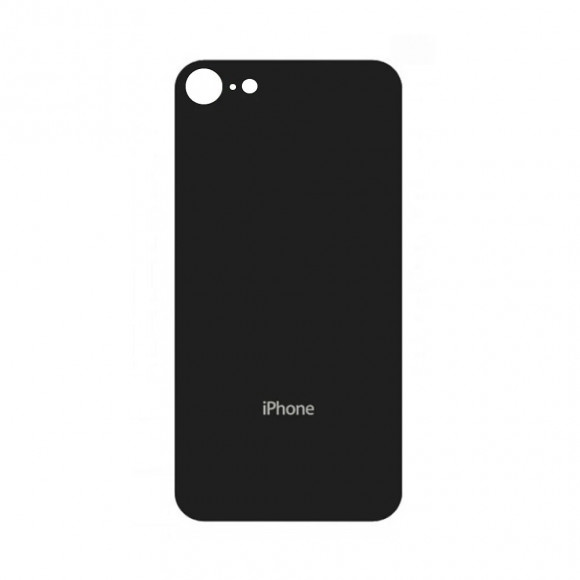 Задняя крышка (стекло) для Apple iPhone SE2, iPhone SE3 черная