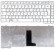 Клавиатура для ноутбука ноутбука Toshiba Satellite A200, A210, A300, M300, L300, M500, M505, серебристая