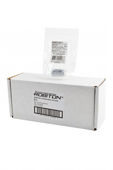 Батарейка (элемент питания) Robiton Profi CR14250 1/2AA PK1, 1 штука Батарейка (элемент питания) Robiton Profi CR14250 1/2AA PK1, 1 штука