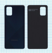 Задняя крышка корпуса для Samsung Galaxy A71 (A715F), черная Задняя крышка корпуса для Samsung Galaxy A71 (A715F), черная