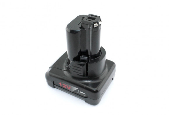 Аккумулятор для электроинструмента Bosch (p/n:2607335262, 2607335274, BAT120), 2.6Ач, 12В, Lithium+ (Li-ion)