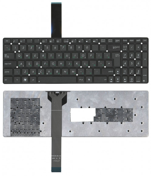 Клавиатура для ноутбука Asus K55 (большой Enter)