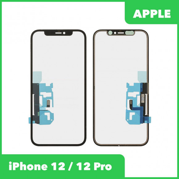 Тачскрин + OCA для iPhone 12, 12 Pro (черный)