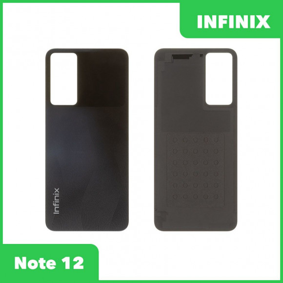 Задняя крышка для Infinix Note 12 (X663D) (черный)