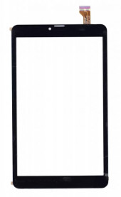 Сенсорное стекло (тачскрин) для Digma Plane 8550S 4G, черное Сенсорное стекло (тачскрин) для Digma Plane 8550S 4G, черное