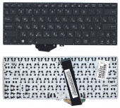 Клавиатура для ноутбука Asus VivoBook X102, черная без рамки Клавиатура для ноутбука Asus VivoBook X102, черная без рамки