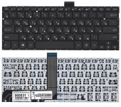 Клавиатура для ноутбука Asus TP300, TP300L, черная без рамки