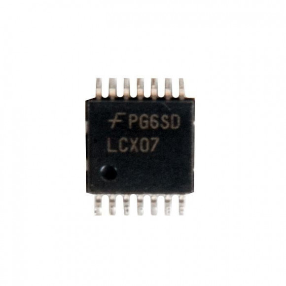 Микросхема tC74LCX07FT 74LCX07 LCX07 TSSOP14, с разбора