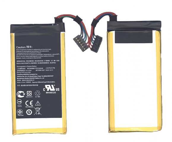 Аккумуляторная батарея C11P1407 для Asus PadFone X Mini Station, 2100мАч, 7.98Wh 3, 8V Аккумуляторная батарея C11P1407 для Asus PadFone X Mini Station, 2100мАч, 7.98Wh 3, 8V