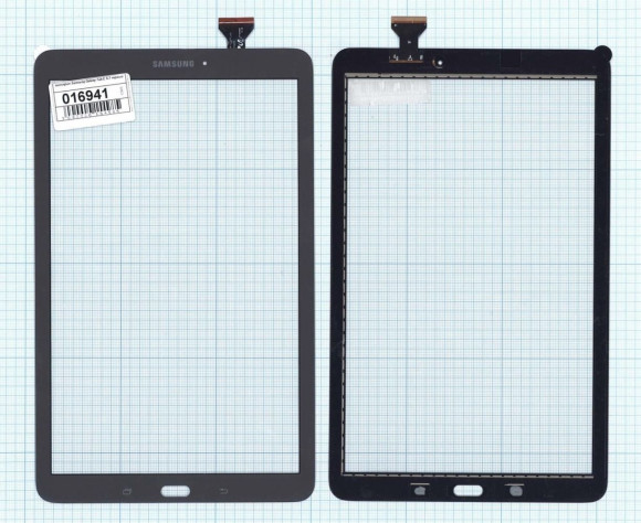 Сенсорное стекло (тачскрин) для Samsung Galaxy Tab E SM-T560, черное