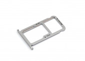 Держатель (лоток) SIM-карты для Huawei Honor 6X, серый Держатель (лоток) SIM-карты для Huawei Honor 6X, серый