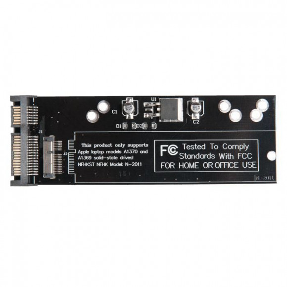 Адаптер SSD - SATA 3.5" для Apple MacBook Air 11 13 A1370, A1369, Late 2010 Mid 2011