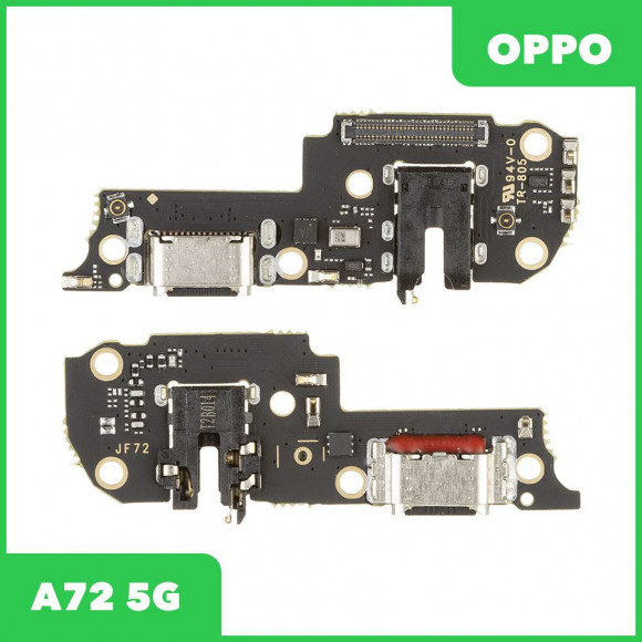 Системный разъем (разъем зарядки) для Oppo A72 5G (PDYM20), микрофон