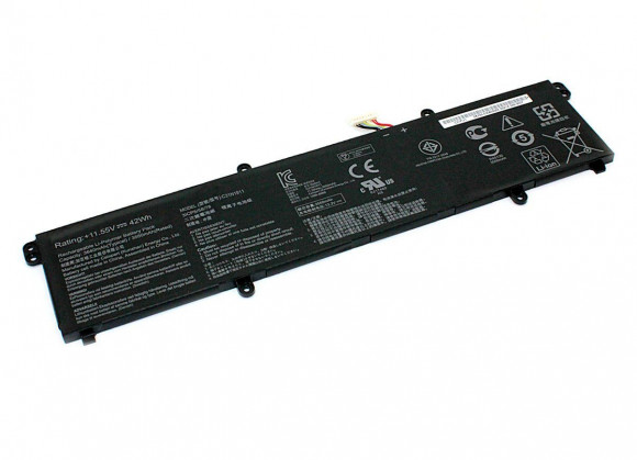 Аккумулятор (батарея) для ноутбука Asus A413FF, X413FF, K433FA (B31N1911), 11.55В, 42Wh