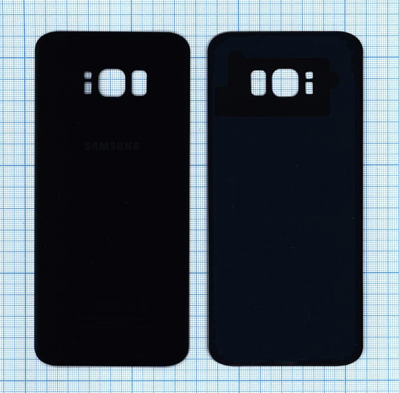 Задняя крышка корпуса для Samsung Galaxy S8 Plus (G955F), черная