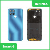 Задняя крышка для Infinix Smart 6 (X6511) (синий)