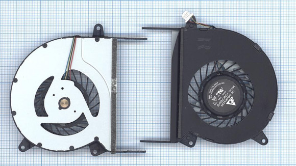 Вентилятор (кулер) для ноутбука Asus Zenbook U500, UX51 правый, 4-pin