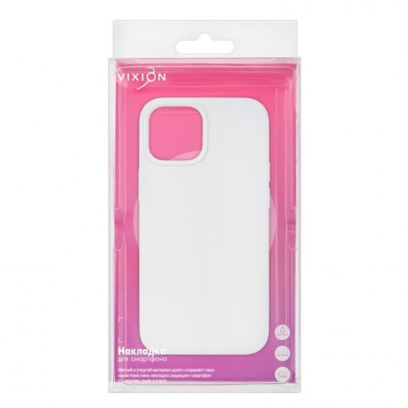Накладка Vixion для Apple iPhone 13 mini, белый