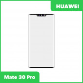 Стекло + OCA пленка для переклейки Huawei Mate 30 Pro (LIO-L09), черный