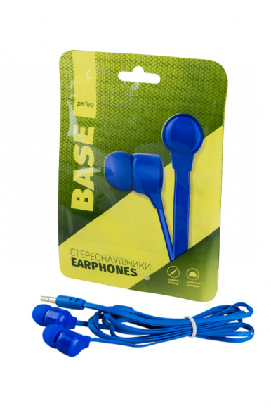 Наушники Perfeo Base PF_B4212, фиолетовые, BL1